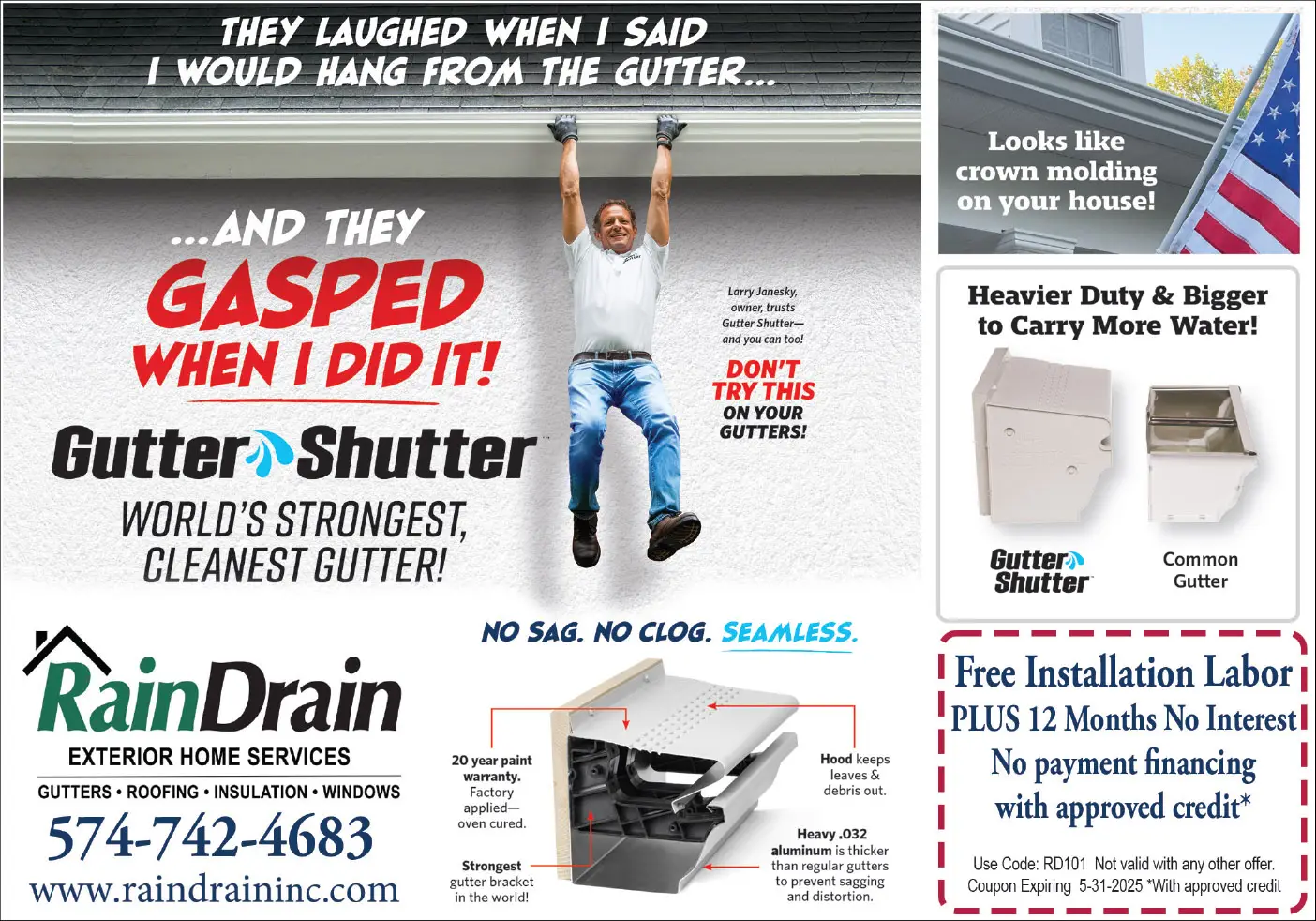 Gutter Shutter
