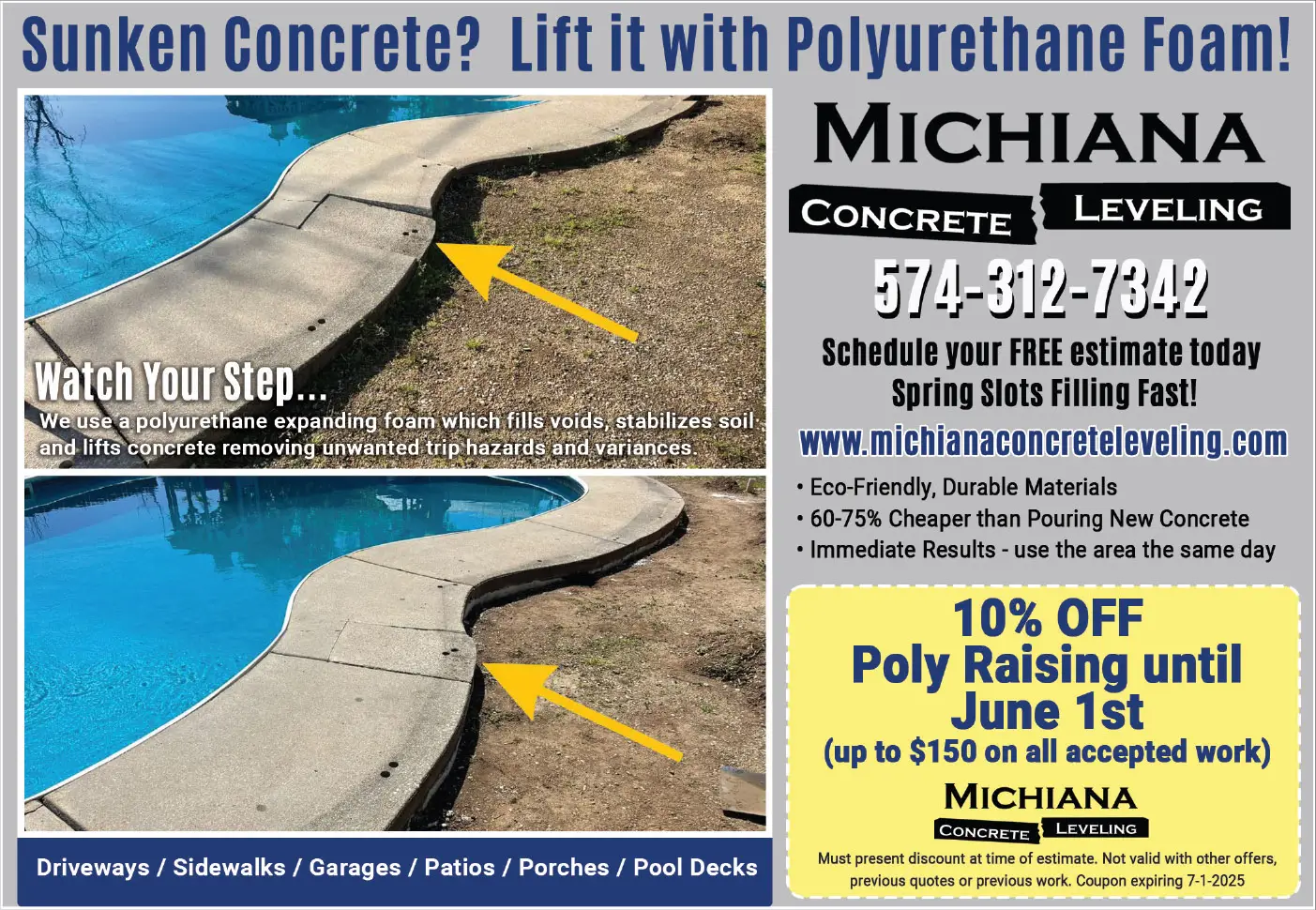 Michiana Concrete Leveling