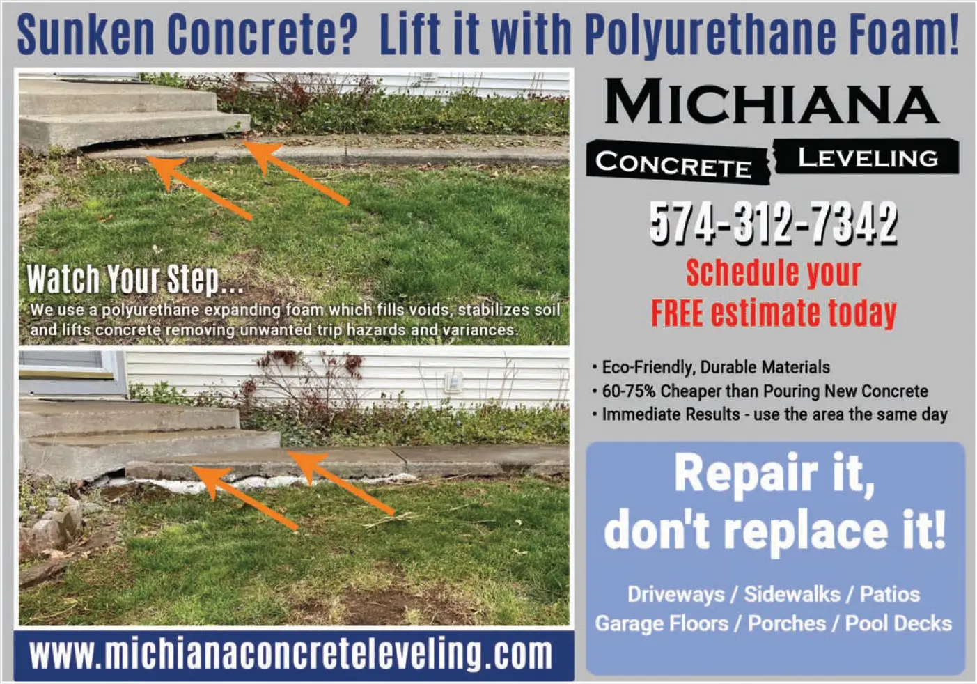 Michiana Concrete Leveling