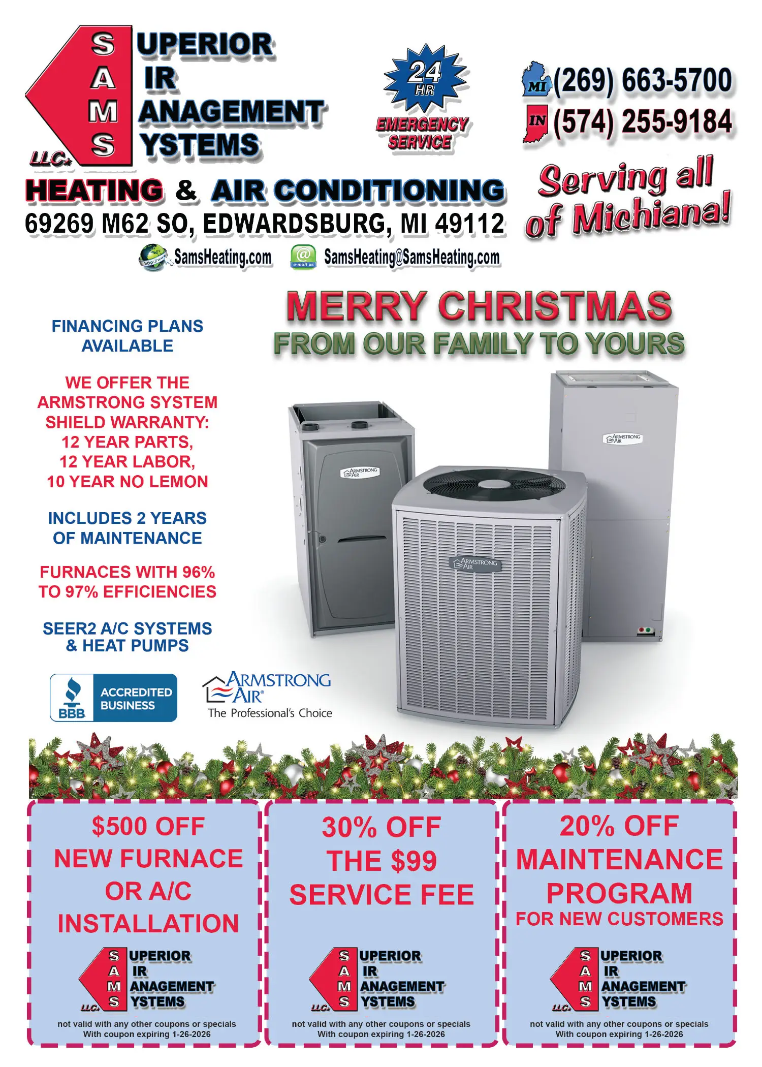 Sam’s Heating & Cooling