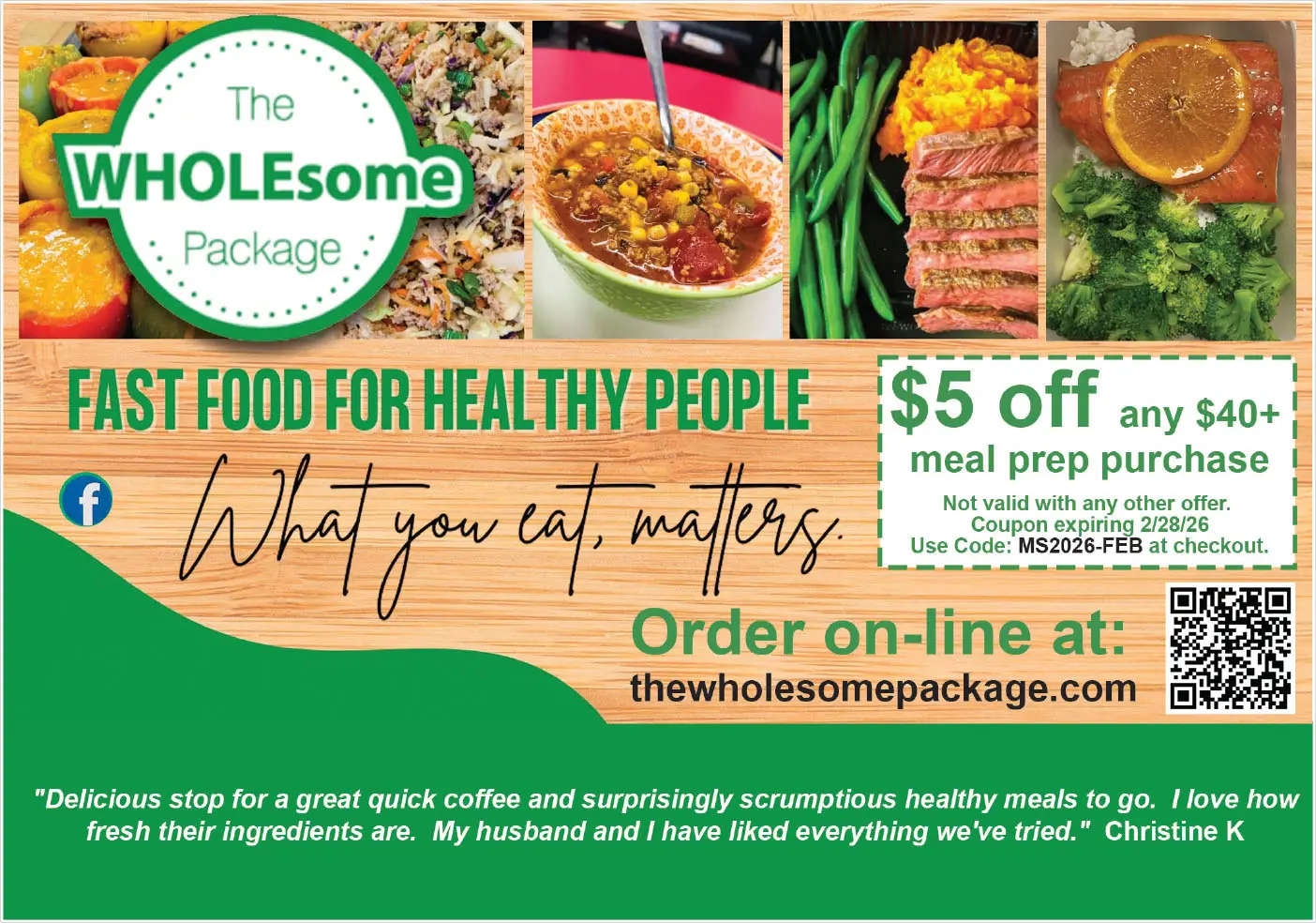 The Wholesome Package